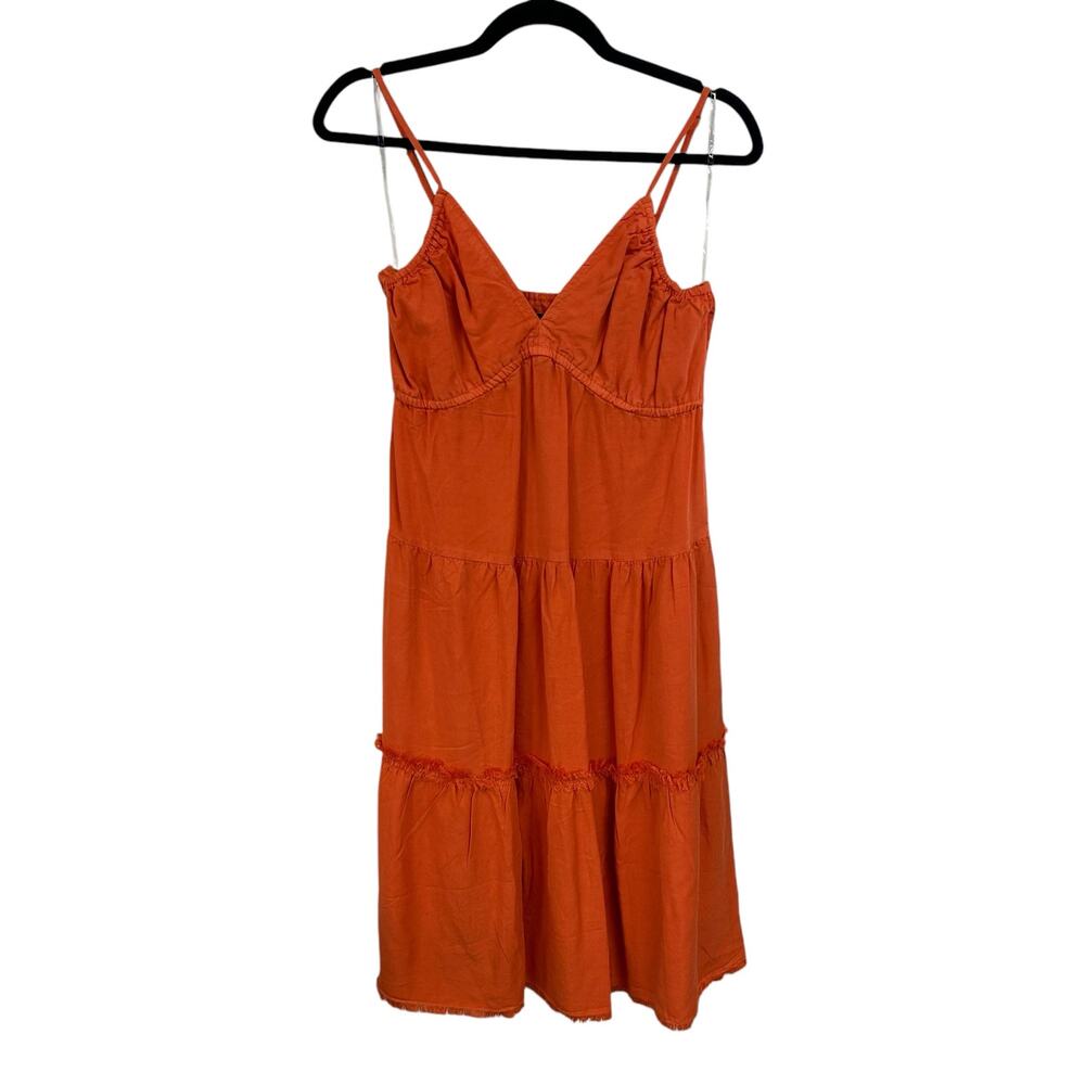 NWT Kut from the Kloth Evereve Zaniah Tangerine Orange Dress Womens XS